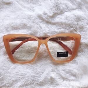 Chels Clear Pink Computer Blue Light Glasses